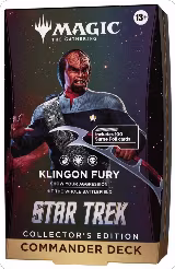 Star Trek Commander Deck - Klingon Fury (Collector's Edition), Commander: Star Trek — Magic card price