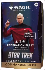 Star Trek Commander Deck - Federation Fleet (Collector's Edition), Commander: Star Trek — Magic card price
