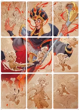 Reign of Jafar Puzzle Insert (Set of 9) (Version 2 of 2) — card price