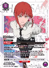 Makima (023) (SR**) (UE22BT/CSM-1-023), CHAINSAW MAN — Union Arena card price
