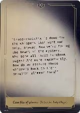 Whispers in the Well Case File Cards (10 of 18), Whispers in the Well — Lorcana card price