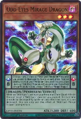 Odd-Eyes Mirage Dragon (LAVD-ENO06) — card price