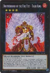 Brotherhood of the Fire Fist - Tiger King (LAVD-ENL36) — card price