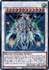 Crystal Clear Wing Over Synchro Dragon (LAVD-ENS34) — card price