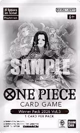 Winner Pack 2026 Vol. 3, One Piece Promotion Cards — One Piece card price