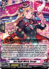 One Night Witch, Strega (DZ-SS15/024EN), DZ-SS15: The Legendary Vanguards — Vanguard card price