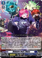 Diabolos Boys, Hines (DZ-SS15/Re16EN), DZ-SS15: The Legendary Vanguards — Vanguard card price