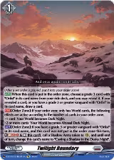 Twilight Boundary (DZ-SS15/Re21EN), DZ-SS15: The Legendary Vanguards — Vanguard card price