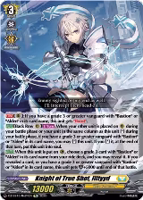 Knight of True Shot, Illtyyd (DZ-SS15/Re24EN), DZ-SS15: The Legendary Vanguards — Vanguard card price