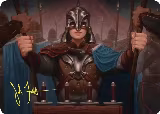 Bard's Attendant Art Card (Gold-Stamped Signature) (50) — card price