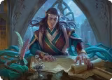 Elrond, Moon-Reader Art Card (9) — card price