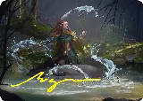 Mirkwood Meditator Art Card (Gold-Stamped Signature) (10) — card price