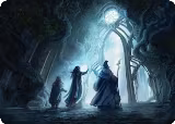 Uncover the Moon-Letters Art Card (13) — card price