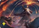 Gandalf, Shadow's Foe Art Card (Gold-Stamped) (46) — card price