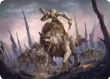 Signal the Onslaught Art Card (52) — card price