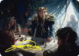 Thranduil the Strategist Art Card (Gold-Stamped Signature) (49) — card price