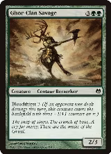 Ghor-Clan Savage (53), Duel Decks: Heroes vs. Monsters — Magic card price