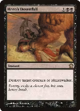 Hero's Downfall (90) — card price