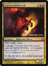 Carnival Hellsteed (147), Prerelease Cards — Magic card price