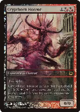 Cryptborn Horror (212), Game Day & Store Championship Promos — Magic card price