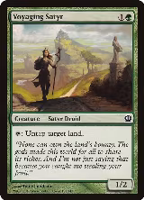 Voyaging Satyr (182) — card price