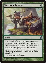 Warriors' Lesson (184) — card price