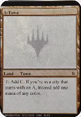 A-Town — card price