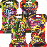 Delta Reign Sleeved Booster Pack Art Bundle [Set of 4], Delta Reign — Pokémon sealed product price