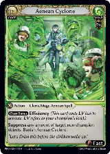 Aenean Cyclone (173), .asphodel/paradise — Grand Archive card price