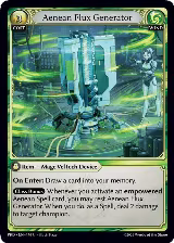 Aenean Flux Generator (174), .asphodel/paradise — Grand Archive card price