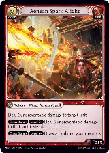 Aenean Spark Alight (108), .asphodel/paradise — Grand Archive card price