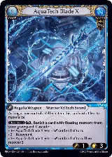 AquaTech Blade X (021), .asphodel/paradise — Grand Archive card price