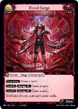 Blood Surge (222), .asphodel/paradise — Grand Archive card price