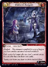 Demon's Bargain (112), .asphodel/paradise — Grand Archive card price