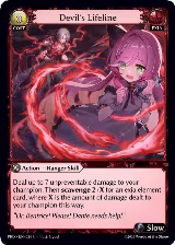 Devil's Lifeline (224), .asphodel/paradise — Grand Archive card price