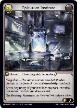 Epicurean Institute (056) — card price