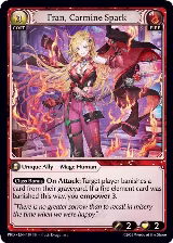 Fran, Carmine Spark (119), .asphodel/paradise — Grand Archive card price