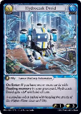 Hydrocask Droid (157), .asphodel/paradise — Grand Archive card price