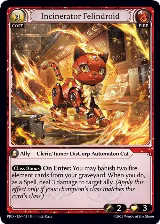 Incinerator Felindroid (121), .asphodel/paradise — Grand Archive card price