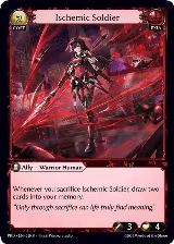 Ischemic Soldier (229), .asphodel/paradise — Grand Archive card price
