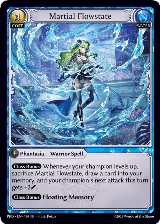 Martial Flowstate (160), .asphodel/paradise — Grand Archive card price