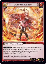 Outfitted Ravager (125), .asphodel/paradise — Grand Archive card price