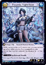 Piccarda, Night Rider (216), .asphodel/paradise — Grand Archive card price
