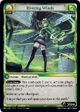 Riveting Winds (197), .asphodel/paradise — Grand Archive card price