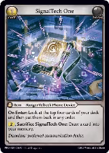 SignalTech One (086), .asphodel/paradise — Grand Archive card price