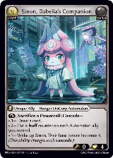 Sinon, Babelia's Companion (087), .asphodel/paradise — Grand Archive card price