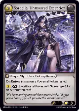 Sordelle, Unmoored Exception (089), .asphodel/paradise — Grand Archive card price
