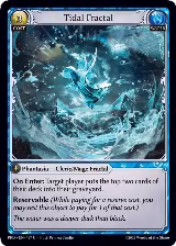 Tidal Fractal (167), .asphodel/paradise — Grand Archive card price