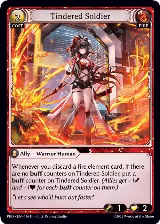 Tindered Soldier (136), .asphodel/paradise — Grand Archive card price