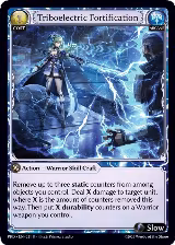 Triboelectric Fortification (221), .asphodel/paradise — Grand Archive card price